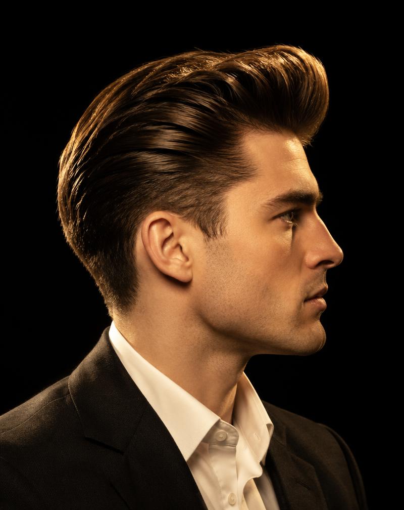 Pompadour clásico